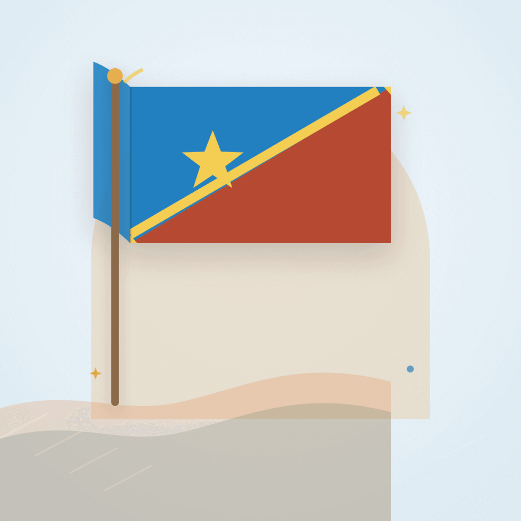 DRC Flag demo product illustration