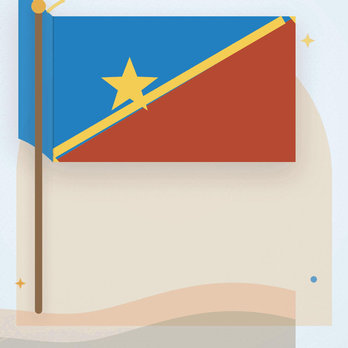 DRC Flag demo detail view