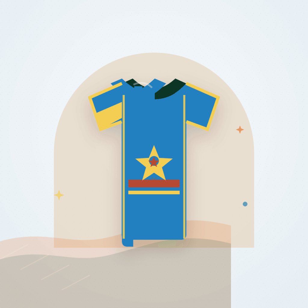 DRC Supporter Jersey demo product illustration