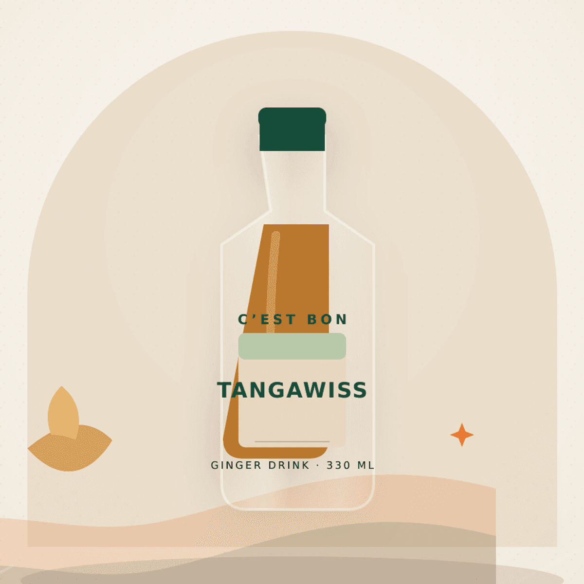 Tangawiss Ginger Drink demo detail view