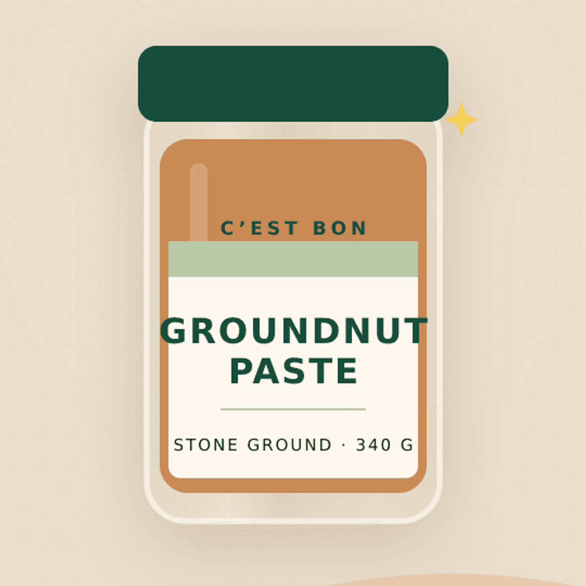 Groundnut Paste demo close-up