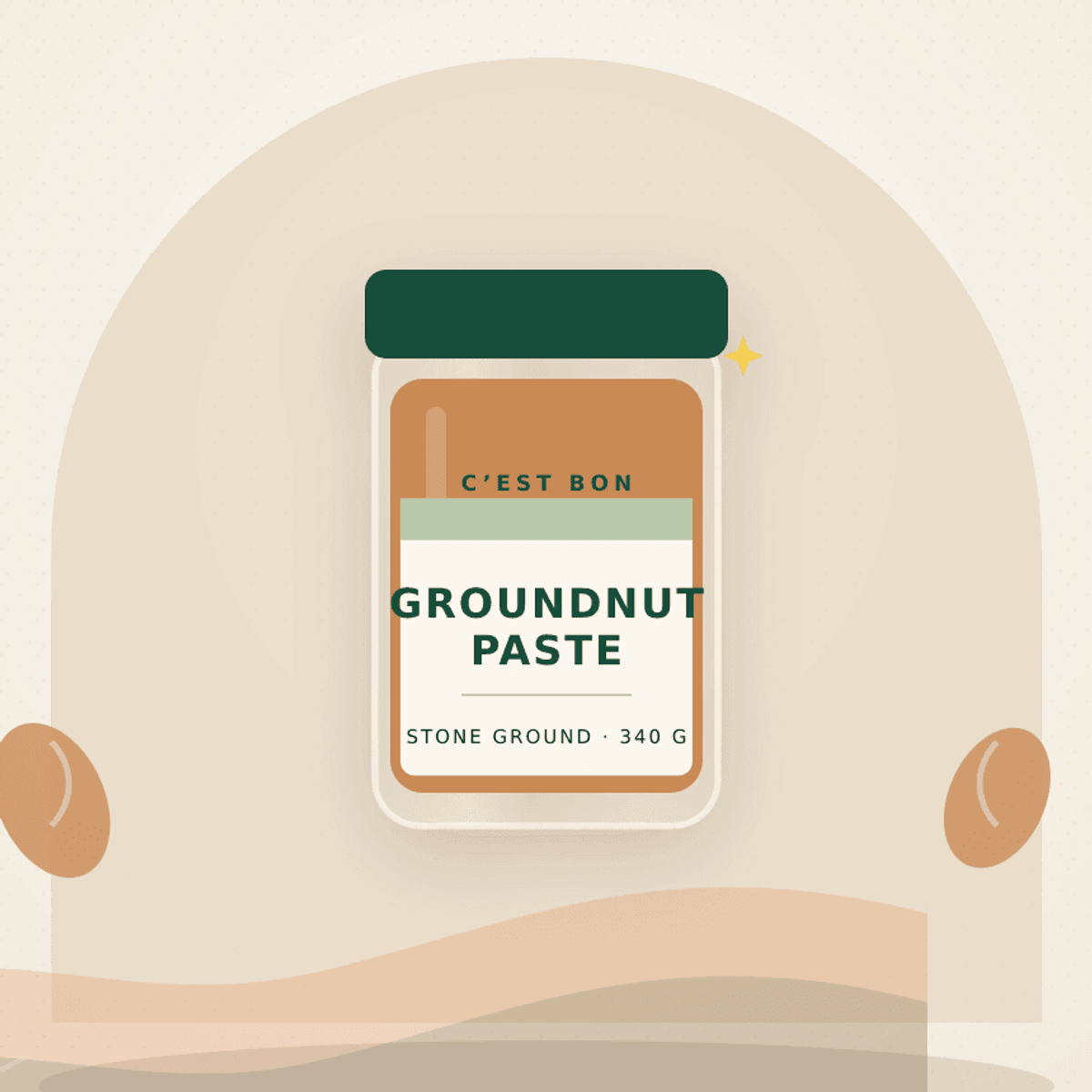 Groundnut Paste demo detail view