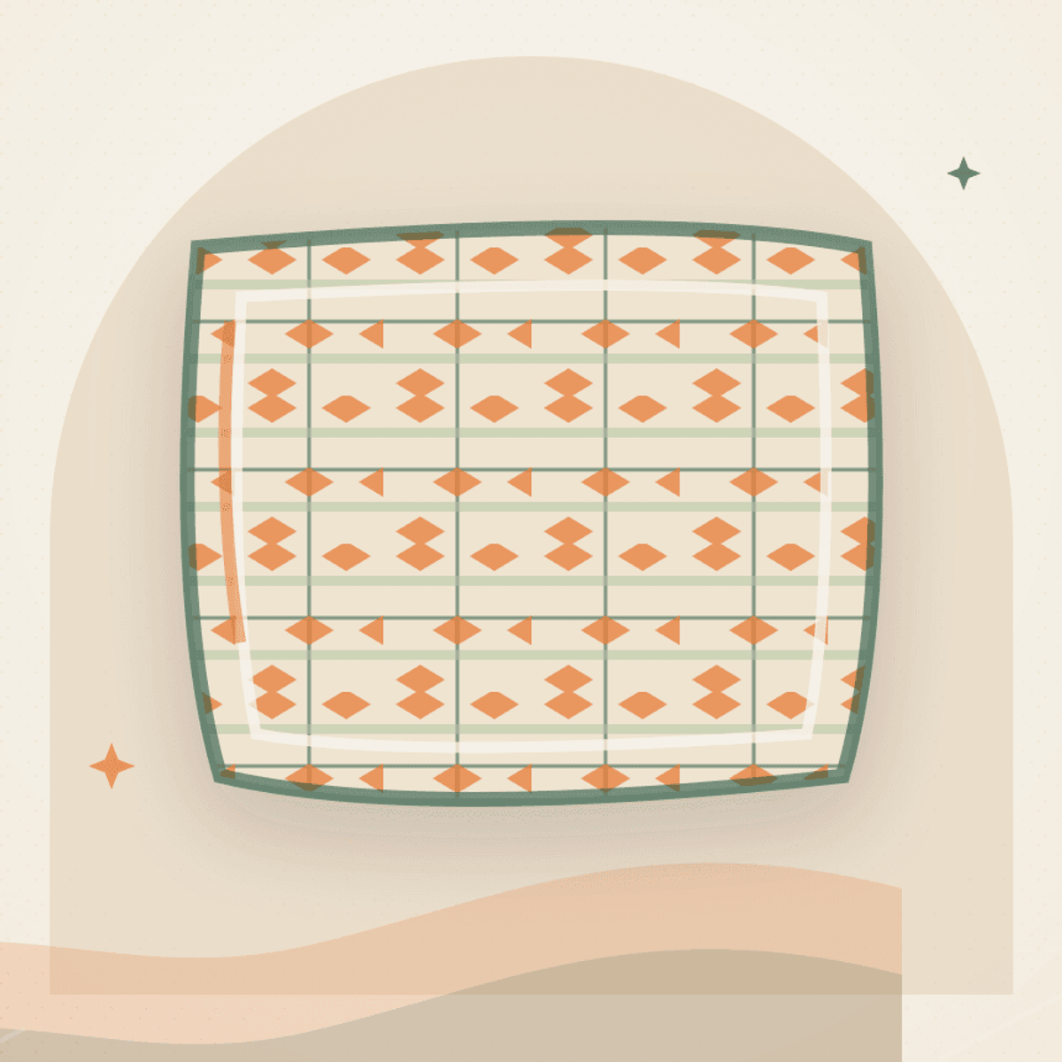 Kuba Cloth Cushion Cover demo detail view