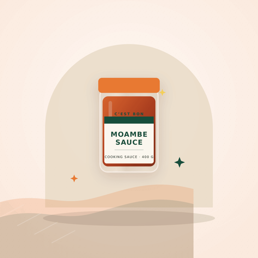 Moambe Sauce demo product illustration
