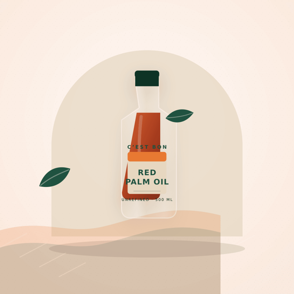 Red Palm Oil demo product illustration