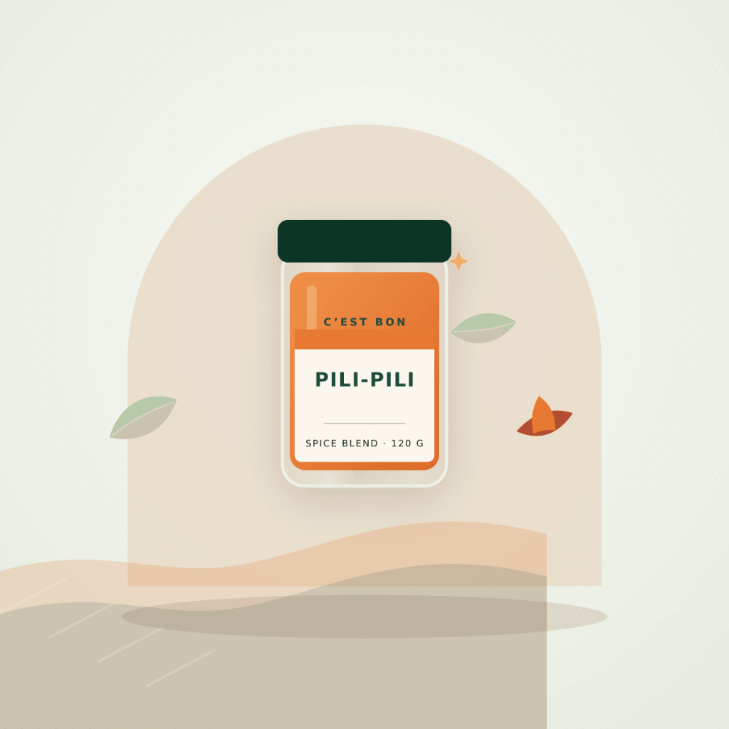 Pili-Pili Spice Blend demo product illustration